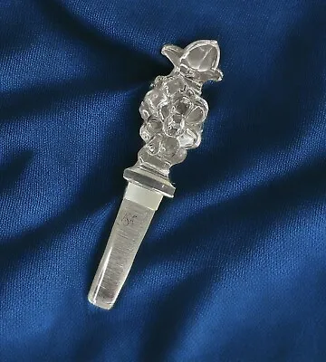 Mikasa “Diamond Fire” Grape Cluster Wine Bottle Crystal Glass Stopper • $20.80