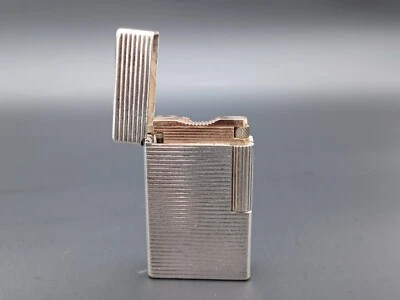 $198.54 • Buy ST DUPONT Line 1 BS Gas Lighter - Large Model - Silver Plated - 1542ED01