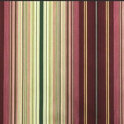 Waverly Sun N Shade Outdoor Cabana Stripe Fabric Serene Stripe Decor DIY Canvas • $9.59