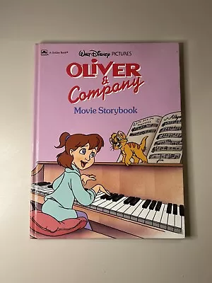 1988 Oliver And Company Movie Storybook Walt Disney Pictures • $10