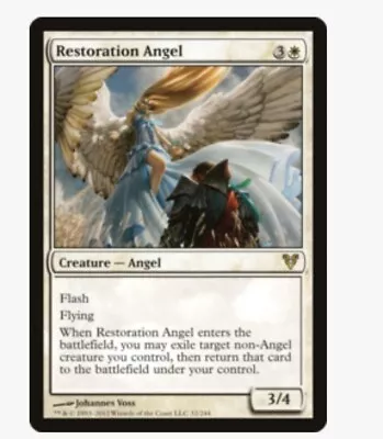 Restoration Angel + 10 Random Rares! Mtg Rare Lot  Christmas Gift!! Magic • $13.02