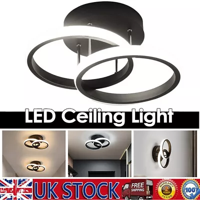 Modern LED Lamp Ceiling Lights Ceiling Light Chandeliers For Living Room Bedroom • £15.59