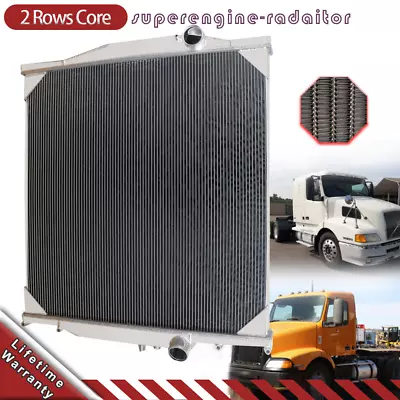 2 Rows Radiator FOR 1996-2009 VOLVO VN VNL VHM WC WX WI /MACK CX CXN613 TRUCKS • $578