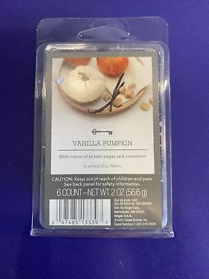 Threshold Vanilla Pumpkin Scented Wax Melts 6 Count NIP • $3.99