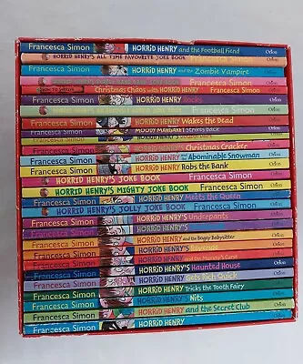 Francesca Simon - Horrid Henry’s Loathsome Library 28 Book Set • £23