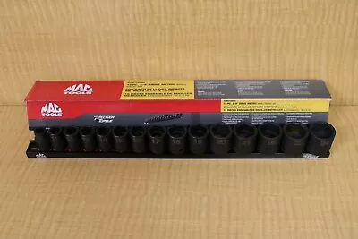 Mac Tools SXPM156BRPT 15 Piece 3/8  Drive Metric Impact Socket Set 6-Point • $149.99