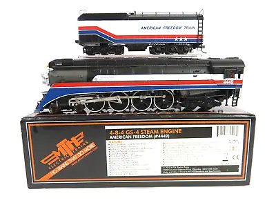 MTH 80-3229-1 HO American Freedom Train 4-8-4 GS-4 Steam Locomotive DCC/Sound • $525