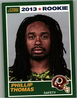 2013 Score #412 Phillip Thomas Black #/25 • $0.99