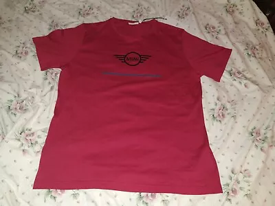 Genuine Merchandise Mini Cooper Men's Wing Logo Tshirt Chili Red XXL 2XL NWT  • $30