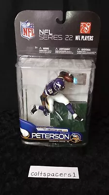 ADRIAN PETERSON  McFarlane Sports Picks SERIES 22 FIGURE  MINNISOTA VIKINGS ~NEW • $13