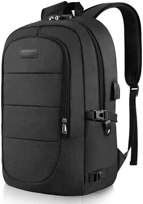 Laptop Backpack Bag 17.3 InchAnti Theft USB Charging School Business Travel New • $120.99