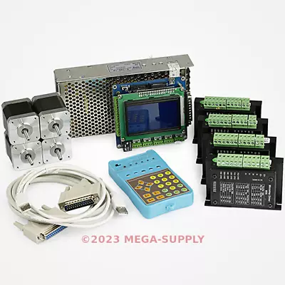 CNC Mill Kit 4 Axis Revolutionary&Upgraded Breakout Board + Nema17 Stepper Motor • $336.77