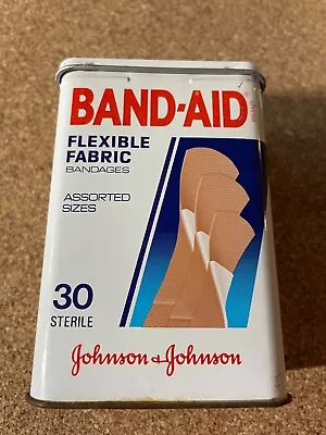 2 Vintage Johnson & Johnson 1990/2004 Band-Aid Tins  Free Shipping • $18