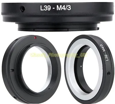 Leica LTM LEICA L39 Lens To Panasonic Lumix NIKON OLYMPUS Micro 4/3 Adapter • £12.92