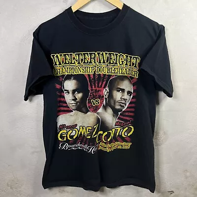 Vintage 2008 Boxing Fight Miguel Cotto Vs Gomez Atlantic City T-Shirt L • $24.99