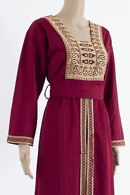 Moroccan Ladies Dress Embroidered  For Women SM L XL XXL. • $43.50