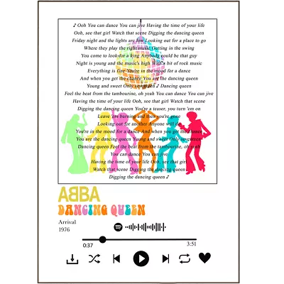 Abba - Dancing Queen Print • £3.99