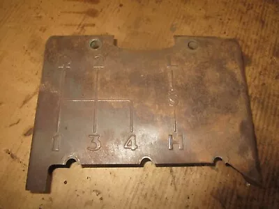 Massey Ferguson Super 90 Gear Shift Indicator Plate 189882M91 Antique Tractor • $38.50