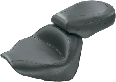 $710 • Buy Mustang Black Original 2 Up Wide Touring 2 Piece Seat Yamaha V Star 1300 2007-17
