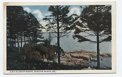 C1930s  A Bit Of South Shore  Postcard Bustins Island ME [s.5367] • $5