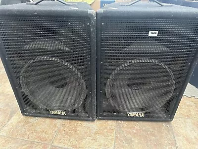 Pair Of Yamaha S15e 500w PA Speakers. • £170