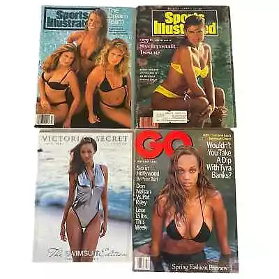 Sports Illustrated GQ Victorias Secret Vtg Swimsuit Issue Magazines Lot Of 4 • $27.99