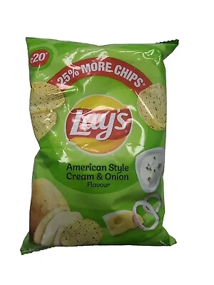 Lay's American Style Cream & Onion Flavour Chips  50g ( Pack Of 5) • £9.99