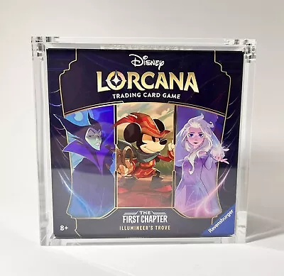 Disney Lorcana Trove Box  Premium 8mm Acrylic Magnetic Display Case • $32.88