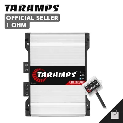 £179.43 • Buy Taramps HD 3000 1 Ohm Amplifier 3K Full Range Compact Car Amp - 3-5 Day Delivery