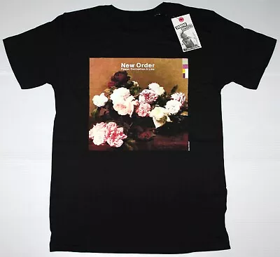 New Order Official T-Shirt Power Corruption & Lies Size Small NEW • £2.99