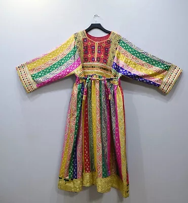 Dress Vintage Afghani Kutchi Handmade Embroided Dress • $240