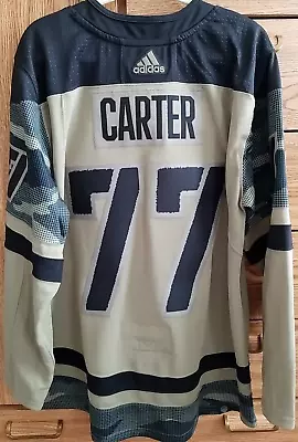 Pittsburgh Penguins #77 J Carter Adidas Military Appreciation Authentic Jersey • $145.99