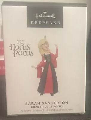 Hallmark 2023 Ornament ~ SARAH SANDERSON ~ DISNEY HOCUS POCUS ~ NEW • $18.95