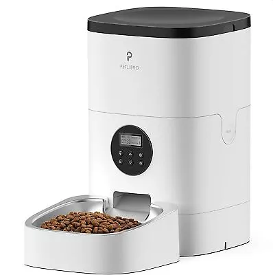 Automatic Cat Pet Dogs Feeder Timed Control 1-4 Meals 10s Voice Recorder 4L • $54.59