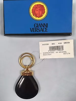 BRAND NEW IN BOX Vintage 90's Gianni Versace Leather Keychain!  Collectors Item • $299.99