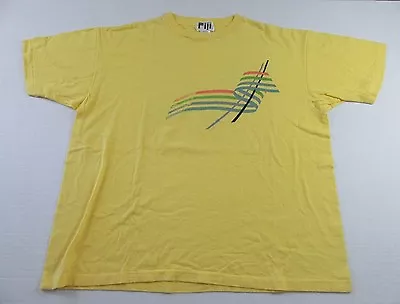 Vintage 1988 FIJI Brand Colorful 80's Fresh Prince Design T Shirt One Size XL • $23.99