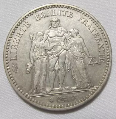 France 1873 A 5 Francs  Hercules  • $4.25