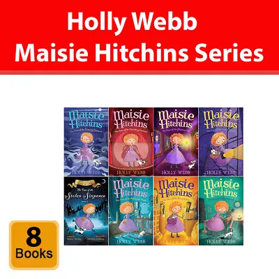 Holly Webb Maisie Hitchins Series 8 Books Collection Set Fiction Pack NEW • £17.31