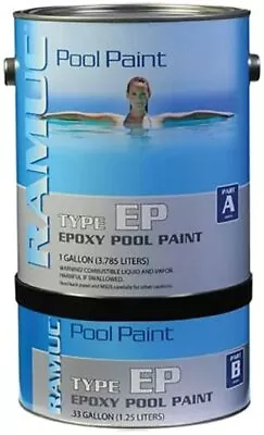 RAMUC EP Epoxy High Gloss Epoxy Pool Paint (White) • $167.99