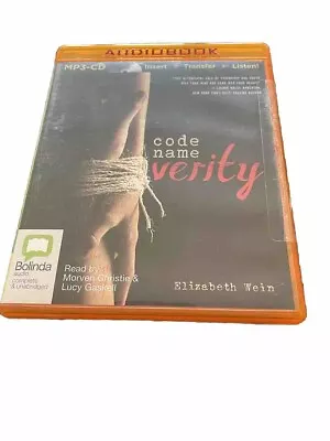 Code Name Verity Elizabeth Wein Audiobook MP3 CD New Sealed Transfer To ITunes • $16.99