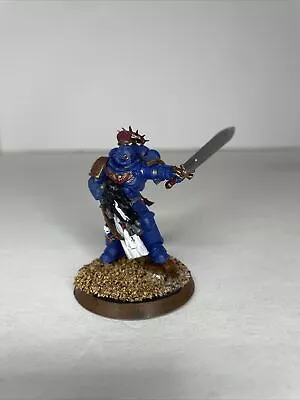 Primaris Captain - Space Marines (Warhammer 40k) Painted Ultramarines • $19.99