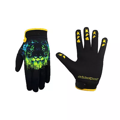 Saints Of Speed Radioactive Glove Black/Neon- M • $27