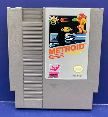 Metroid NES System Cartridge Game • $24.22