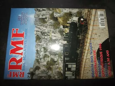 ** RMF Rail Magazine N°363 Montparnasse 1960 / 50 Years Of Jouef / Maxi By Marklin  • $6.39