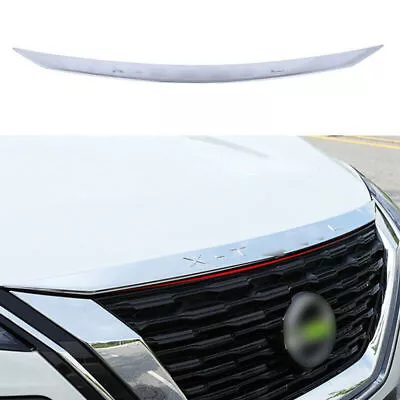 For Nissan Rogue X-Trail 2021-2023 Chrome Front Engine Hood Grille Panel Cover • $75.99