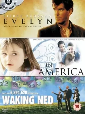 Evelyn/In America/Waking Ned [DVD] - DVD  42VG The Cheap Fast Free Post • £3.49