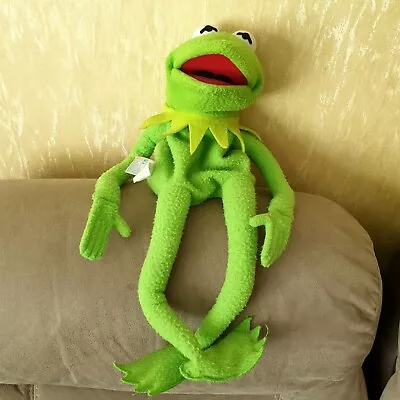 50cm Kermit The Frog Hand Puppet Soft Retro -- Muppet Show • £15.99
