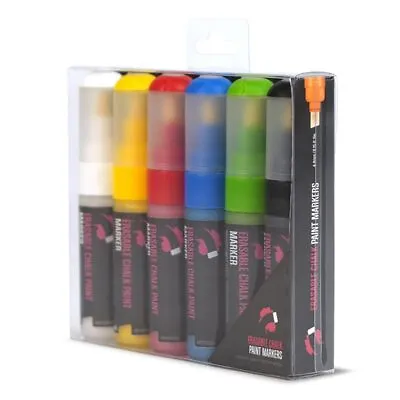 MTN Pro Erasable Chalk Paint Markers 8mm Pack (6 Markers) • $32.97
