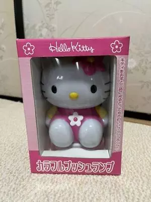 Sanrio Old Hello Kitty Kawaii Colorful Push Lamp From Japan • £59.03