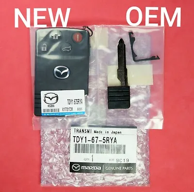 New OEM Mazda CX7 CX9 Smart Card Key 4B Hatch BGBX1T458SKE11A01 Key With Chip • $242.99